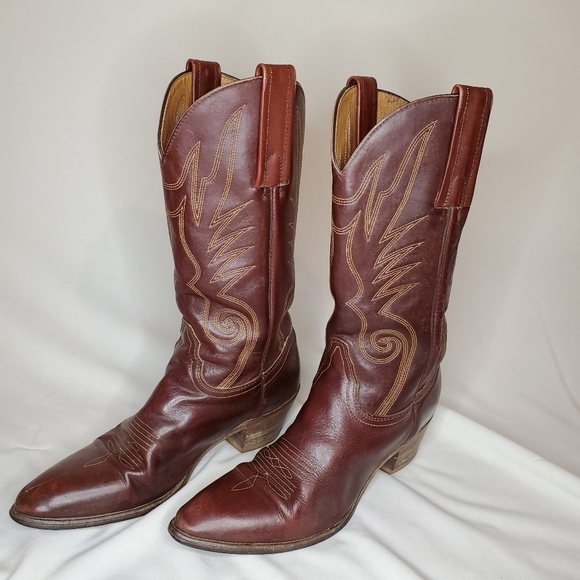 Frye Shoes - FRYE Women's Brown Cowboy Boots Size 9